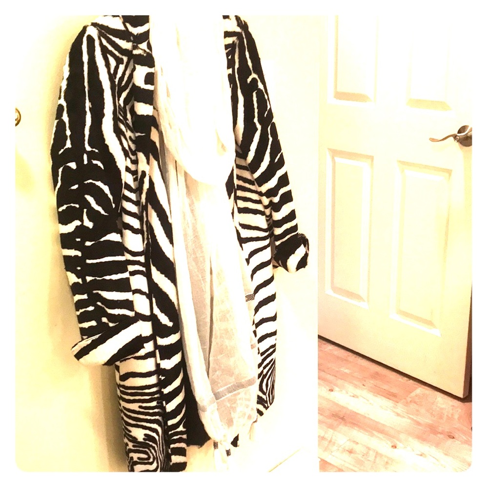 Zebra coat